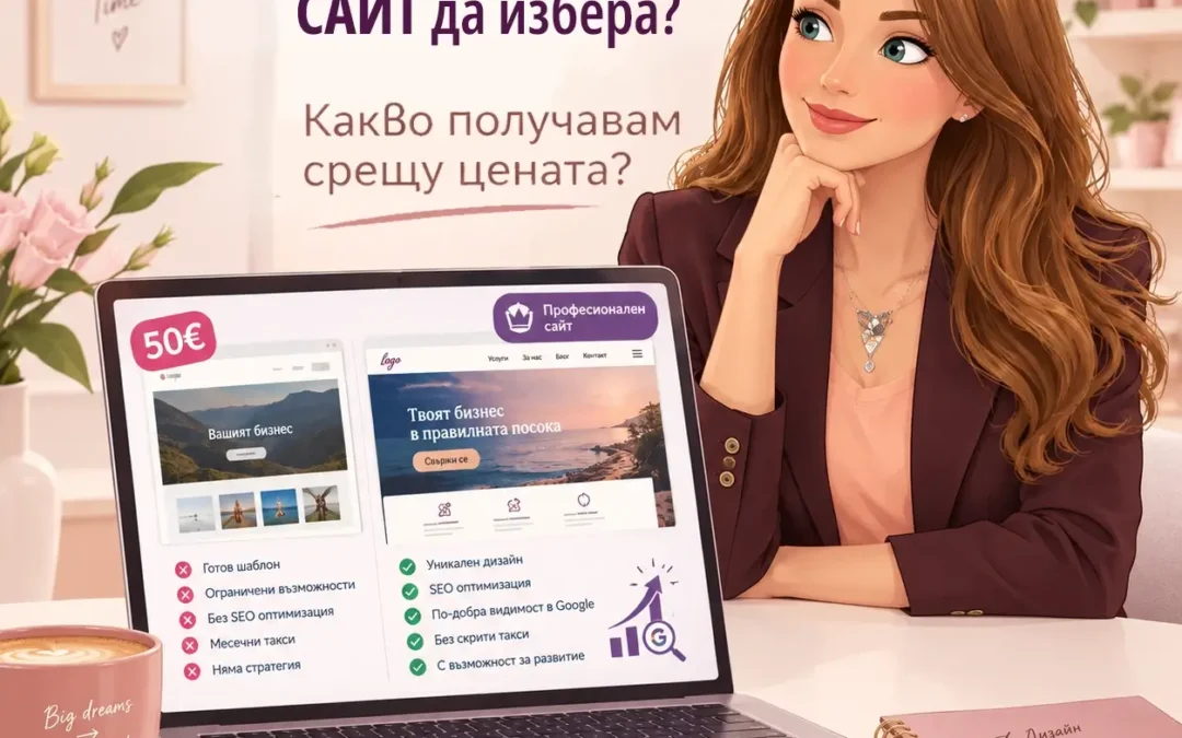 Евтин или професионален сайт – истината, която никой не ти казва